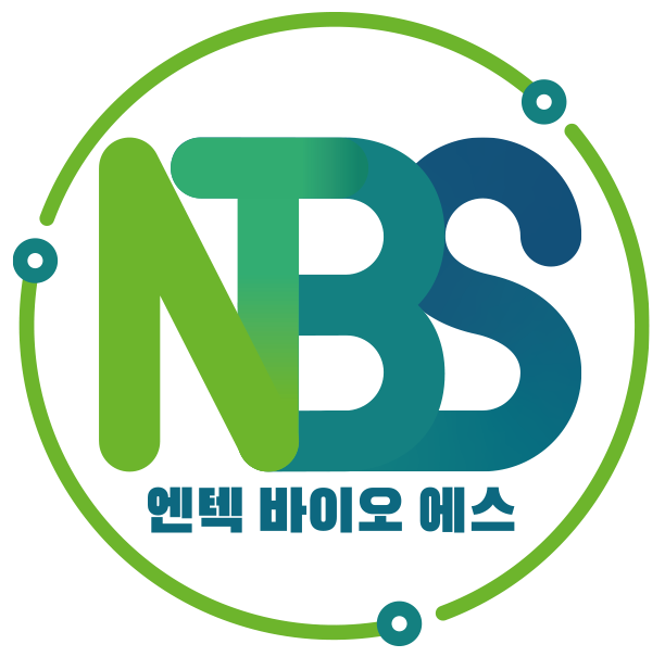(주)엔텍바이오에스 로고